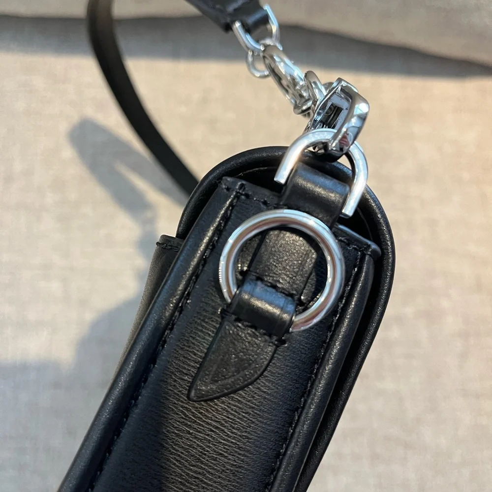 (SOLD) MICHAEL Michael Kors Bradshaw Small Leather Shoulder Bag - Picture 9 of 15